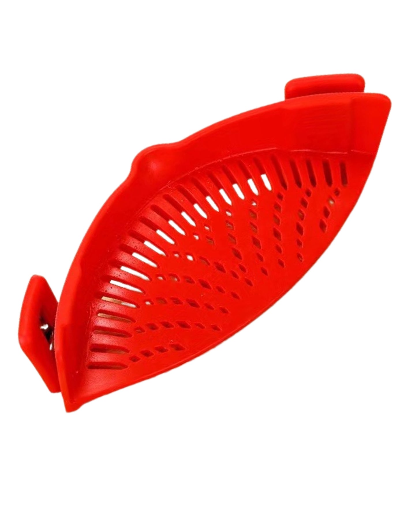 Silicone Snap Strainer Adjustable Silicone Pot Strainer for Pasta Vegetable Noodles Pot Bowl