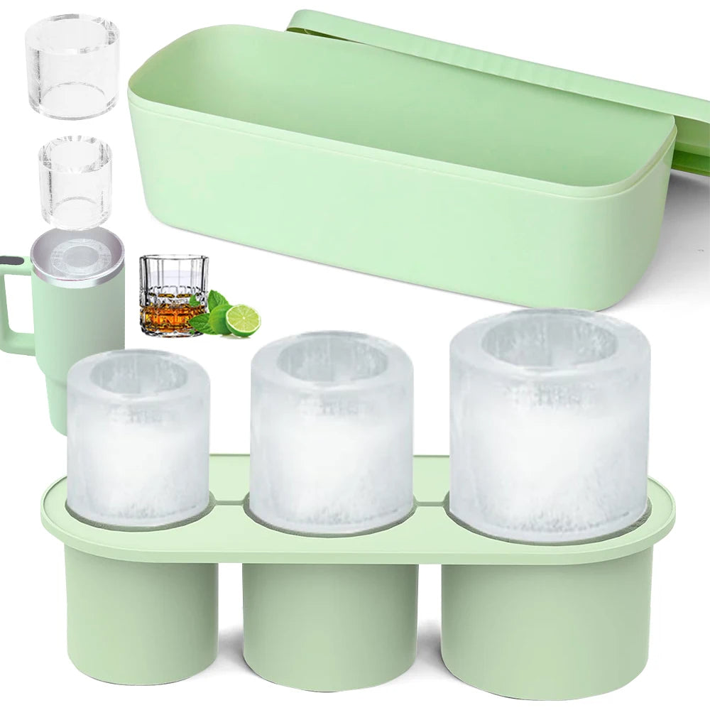 Silicone Ice Cube Tray for 40 oz Tumbler: Stop Watered Down Drinks