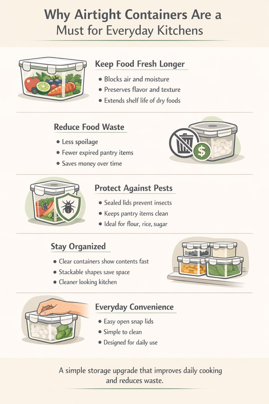 Airtight Food Storage Container Kitchen Must Have