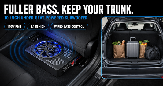 Will a 10 Inch Under Seat Subwoofer Improve Car Bass