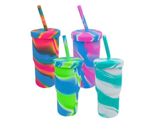 Why This 30 Oz Durable Silicone Tumbler with Lid and Straw Is a Game-Changer for Daily Hydration