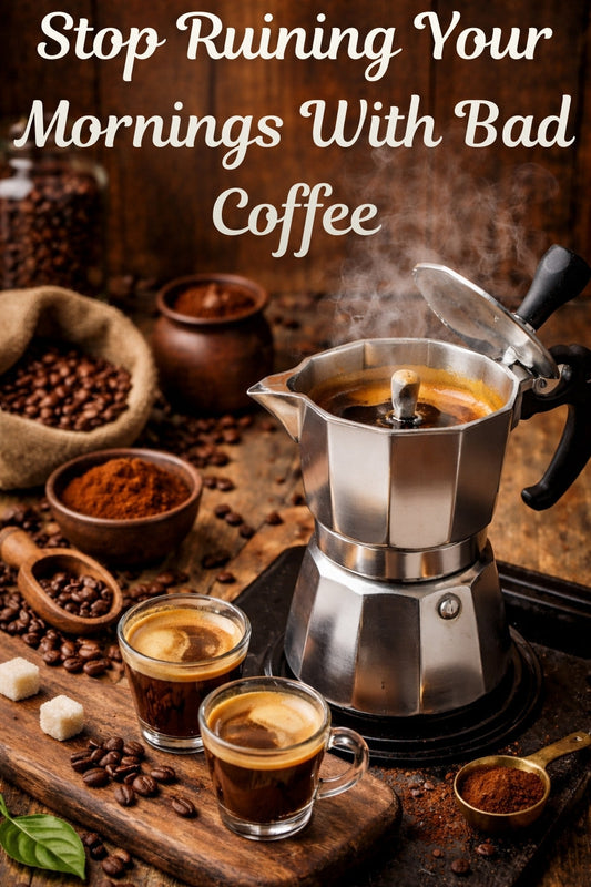 100% Brazilian medium dark roast coffee espresso