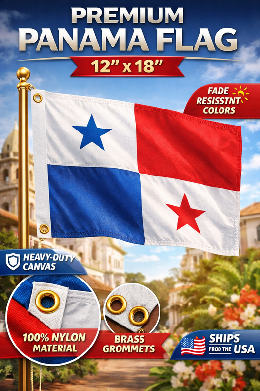Panama Flag for Celebrations, Cultural Pride, and Home Decor