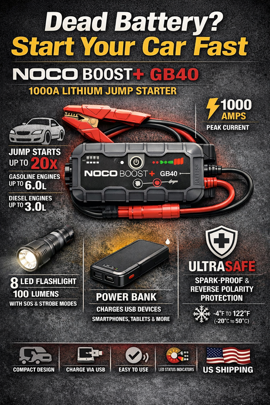 Portable Jump Starter