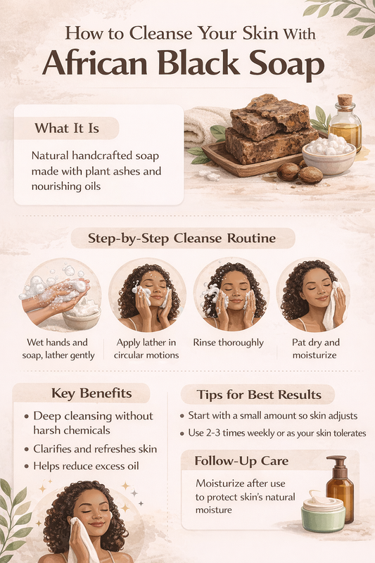 Raw African Black Soap Bar Natural Beauty Organic Skin Cleanser Alata Samina Bar