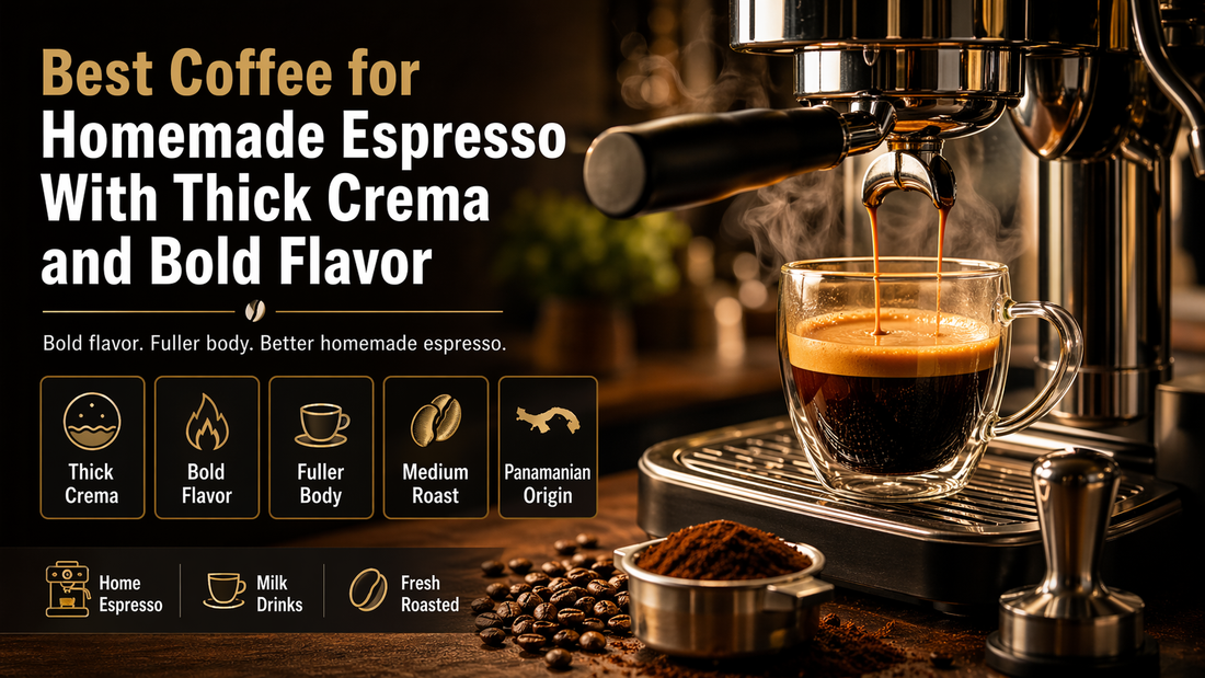 Best Coffee for Homemade Espresso With Thick Crema and Bold Flavor