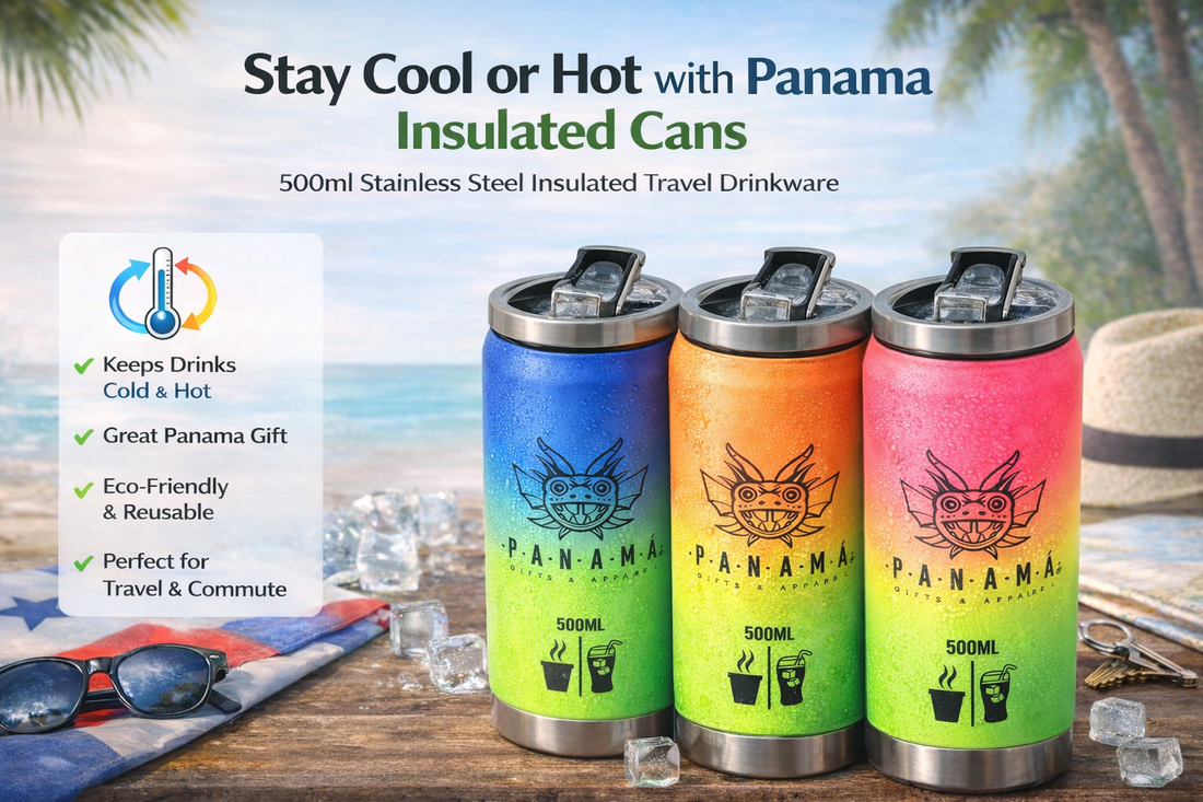 Panamanian pride cup stainless steel insulated tumbler 16 oz