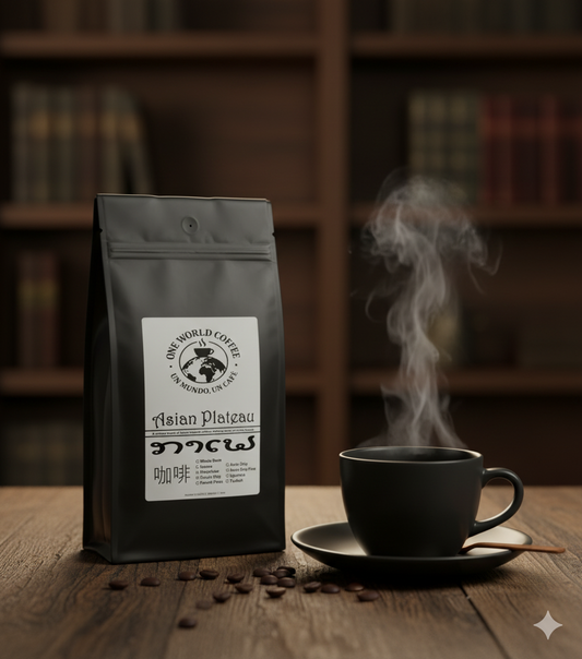 Asian Plateau Blend Coffee - One World Coffee, Un Mundo Un Cafe