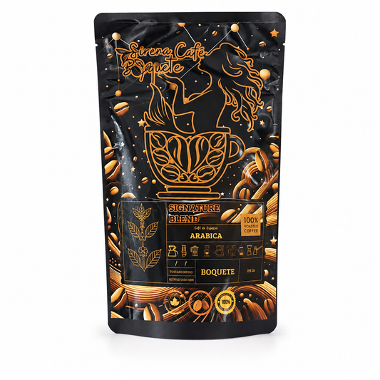Specialty Ground Coffee 100% Arabica Medium Roast 225g Single Origin Panama Boquete Chiriqui Premium Fresh Roasted for Drip Pour over French Press Espresso
