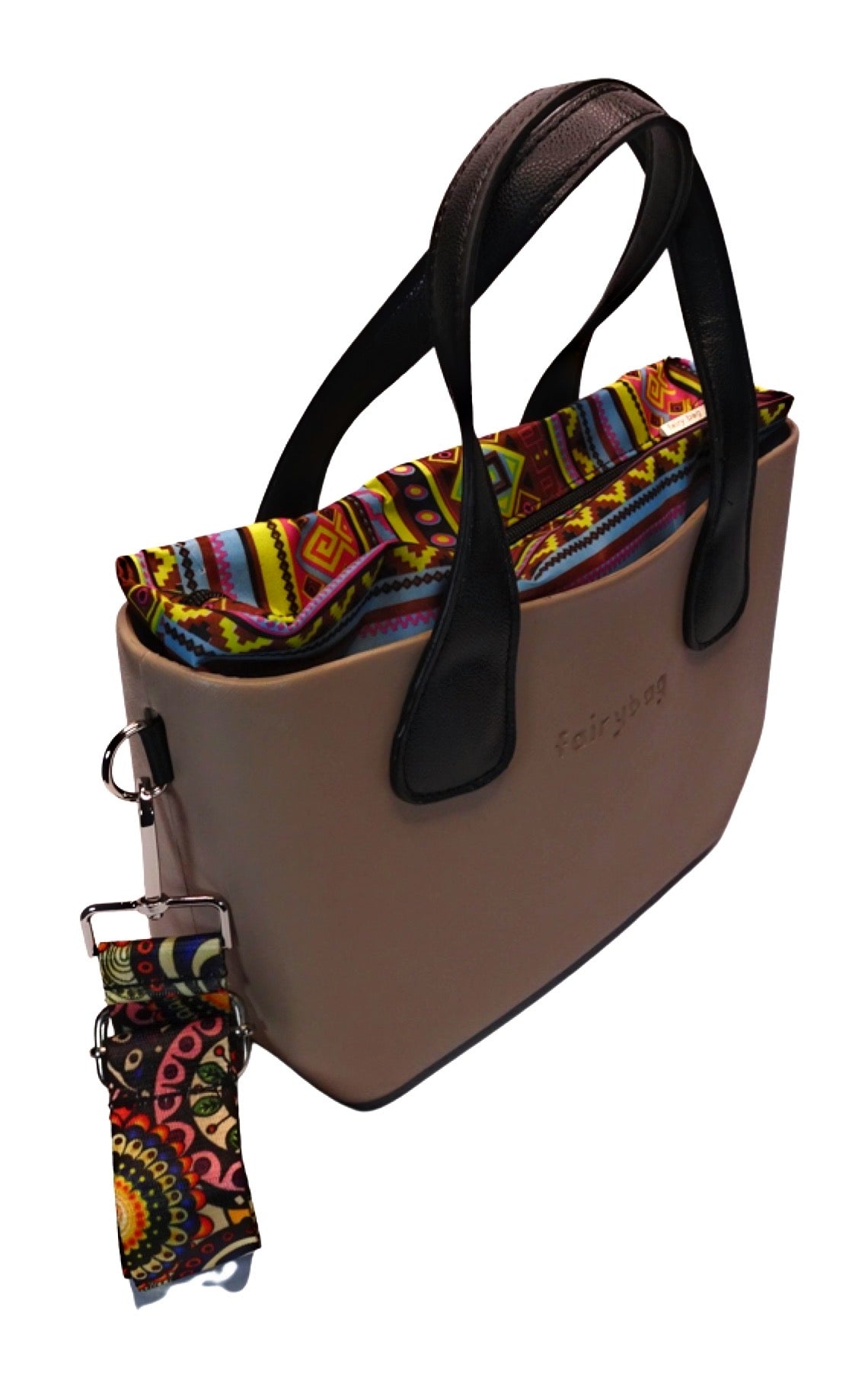 Small Waterproof EVA Handbag with PU Leather Strap Lightweight, durable, and stylish tote perfect for beach days, shopping, travel, or everyday use