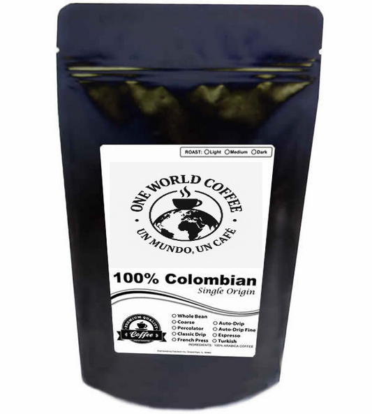 100% Colombian Coffee – Single Origin Medium Roast (12 oz)