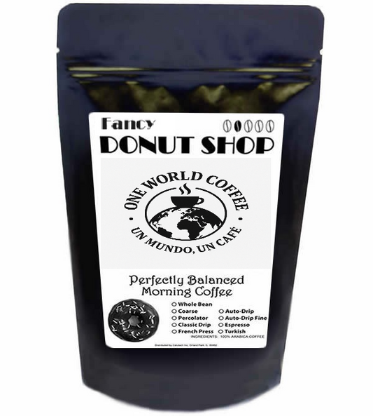 Fancy Donut Shop Coffee