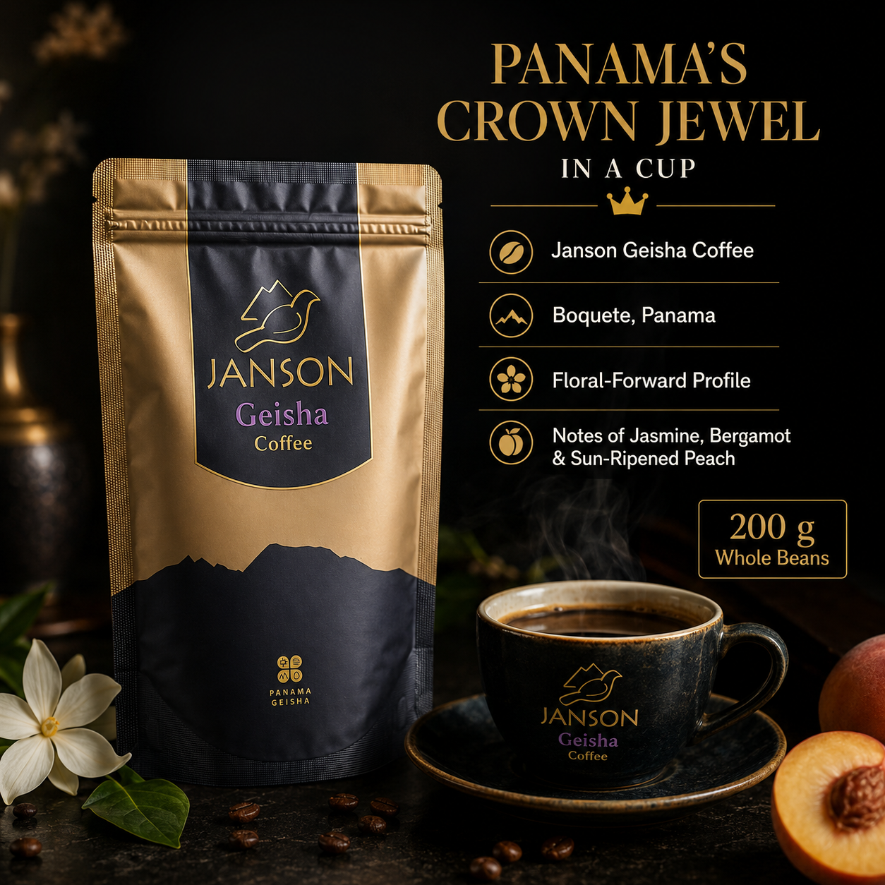 Panama Geisha Coffee – Exotic Floral Aroma & Bright Citrus Flavor | One World Coffee