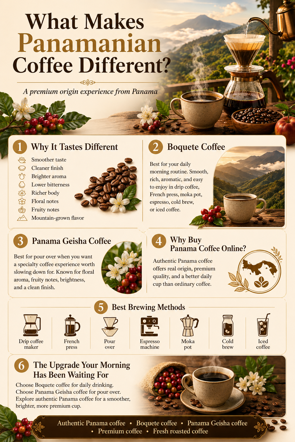 Panama Geisha Coffee – Exotic Floral Aroma & Bright Citrus Flavor | One World Coffee